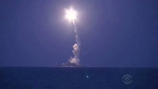 Russia launches 26 cruise missiles to northern Syria [upl. by Ilecara]