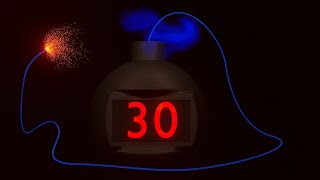 30 Second Timer Bomb 💣 3D Timer [upl. by Yentiw]