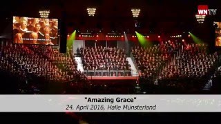 Chormusical quotAmazing Gracequot in der Halle Münsterland [upl. by Eladnek]