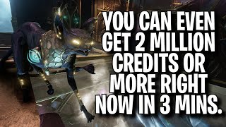 NOW IS THE BEST TIME TO FARM MILLIONS OF CREDITS IN WARFRAME 2024 [upl. by Skyla583]