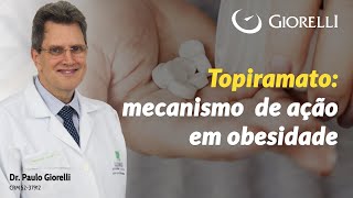 Topiramato  mecanismo de ação em obesidade [upl. by Jerold]