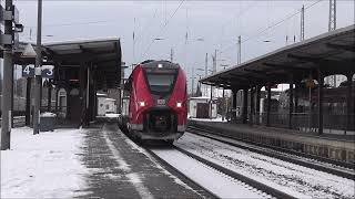 463 106606 im Bahnhof Hoyerswerda [upl. by Heeley603]