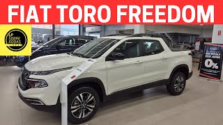 Fiat Toro Freedom  Valor  Interior e Exterior [upl. by Iteerp]