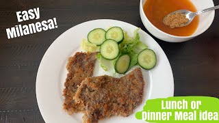 Milanesa Recipe Breaded steak Meal Ideas [upl. by Leahcimsemaj]