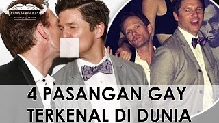 TANDATANDA KIAMAT 4 Pasangan Gay Terkenal di Dunia [upl. by Ragouzis315]