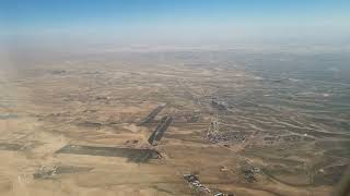 Boeing 7478F landing at Queen Alia International Airport Amman Jordan QAIAAMM [upl. by Benton]