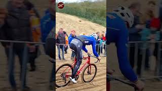 MVDP échauffement cyclo cross Koksijde 2022 [upl. by Raman]