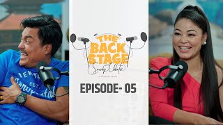 THE BACK STAGE EPISODE 05 SANDIP CHHETRI  BINU SHAKYA BELLY DANCER thebackstage bellydance [upl. by Tymothy529]