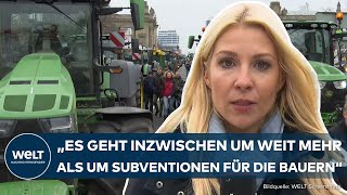 DEUTSCHLANDBLOCKADE quotEs droht Chaosquot – Auch andere Branchen wollen sich den Bauern anschließen [upl. by Kolb]