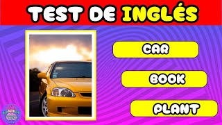 TEST de INGLÉS 🔺 Palabras básicas en inglés 🔻 Pon a prueba tu inglés 🧠ILOVEFAMILYQUIZ [upl. by Onstad59]