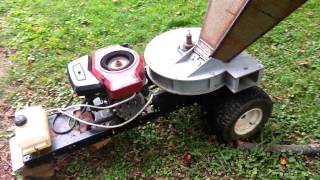 Homemade wood chipper [upl. by Oiludbo]