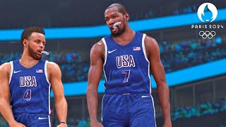 NBA 2K24 Olympics Mode  USA vs Serbia  Ultra Realistic Gameplay [upl. by Farrington379]