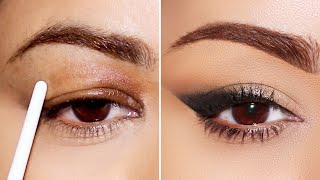 Why this technique on HOODED eyes is better than winged Eyeliner [upl. by Niamjneb364]