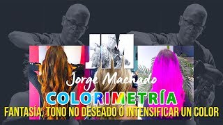 Colorimetría  Correctores de color o Intensificadores  Jorge Machado [upl. by Robinett]