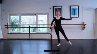 Klassieke Balletles 8 tm 99 jaar door Laura  dans mee met Balletschool Cabriole [upl. by Tandi]