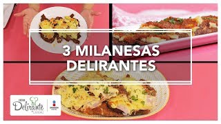 3 Milanesas delirantes  Cocina Delirante [upl. by Aicelef]