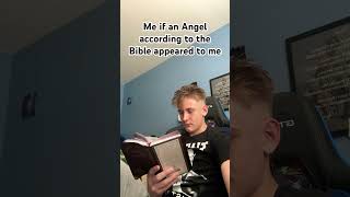 My reaction to a Biblically accurate Angel 😂✝️❤️🙏 [upl. by Leta571]