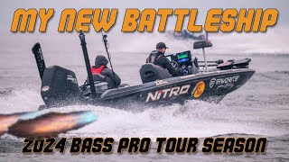 My NEW 2024 Bass Pro Tour BOAT  Nitro Z21 XL [upl. by Hsital]