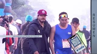 CÁPSULA Gran participación de la UAS en el XXXII Maratón Internacional de Culiacán 2023 [upl. by Folsom321]