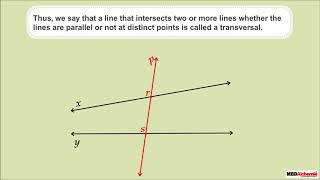 Pairs of Lines  Lines and Angles  Math  Class 7 [upl. by Bellis566]