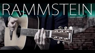 Top 7 RAMMSTEIN songs in FINGERSTYLE [upl. by Airamat]