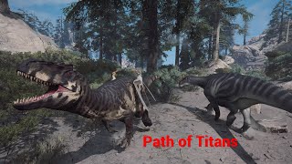 Rhamphorhynchus are dinosaurs seagulls  Path of Titans [upl. by Sirroned851]