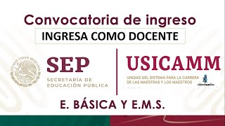 Convocatorias Plazas Docentes SEP 20222023 Educación Básica y Media Superior 20222023 [upl. by Arlen]