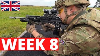 WEEK 8  Civilian To Soldier  British Army Basic Training  Infantry [upl. by Aydan]