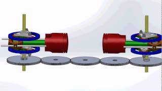 Opposedpiston engine with NO crankshafts [upl. by Ilamad565]