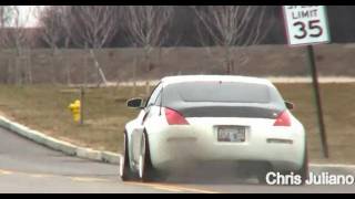 500WHP TURBO 350Z CRAZY LAUNCH [upl. by Glavin]