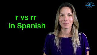 Spanish lesson for homeschoolers video r vs rr [upl. by Notyal]