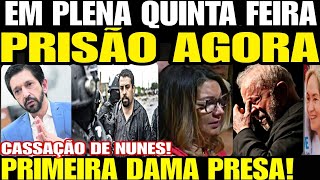 Bomba PRESA AGORA PRIMEIRA DAMA de JOÃO PESSOA JANJA DA SILVA REALOCADA CASSAÇÃO DE NUNES BOULO [upl. by Vachel]