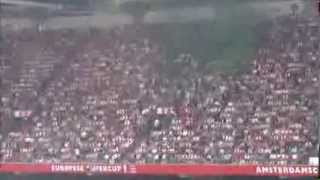 20130818 Ajax  Feyenoord HD  Groene rookbom in 402 [upl. by Haron]