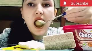 Marta Riva Марта Рива Марта Рива Марта Рива глина Глотать martariva Marta Riva Clay eating [upl. by Nyladnek264]