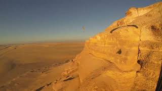 paraglidingegypt Soaring At Fayoum Oasis At Sunset wwwparaglidingegyptfun [upl. by Spector404]