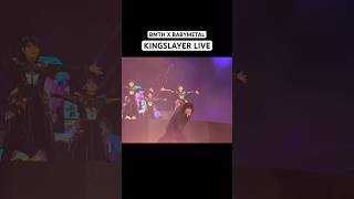 BMTH X BABYMETAL KINGSLAYER LIVE [upl. by Novit]