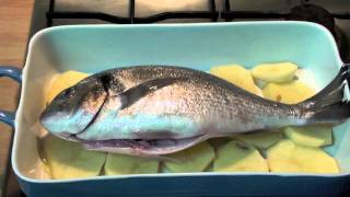 How to make fish  Orata al forno ITALIAN RECIPES [upl. by Ellehc]