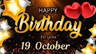 23 September  Best Birthday wishes for Someone Special Beautiful birthday song for you [upl. by Naul]