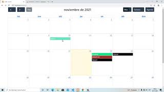 03 Agenda de eventos con Full Calendar y Vanilla Javascript Modificar y Eliminar [upl. by Haroved134]