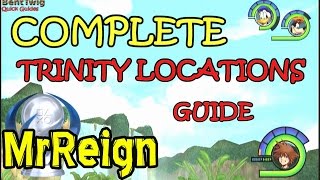 Kingdom Hearts 15 HD  Final Mix  Complete TRINITY LOCATIONS Guide  BEST FRIENDS  Trophy [upl. by Harriette]