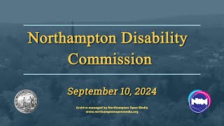 Northampton Disability Commission 91024 [upl. by Timothea720]