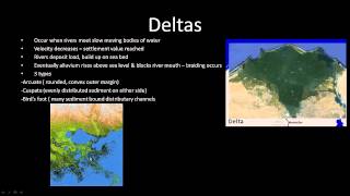 Depositional landforms of Rivers revision [upl. by Nalyk]