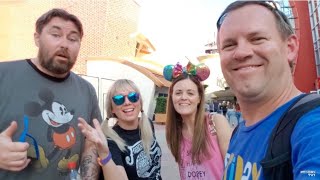 Chatting with Adam the Woo amp Jackie Super Enthused on our Disney Springs Live Stream [upl. by Anaujnas892]