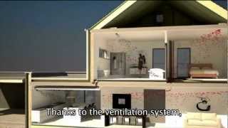 The Ventilation System of a Passive House subtitled [upl. by Akit]