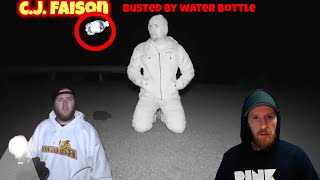 CJ Faison caughtdouble debunk Featuring The Paranormal Seekers [upl. by Sairu]