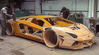 Man Builds Amazing LAMBORGHINI From Scratch in 10 Months  Start to Finish by haisupercar [upl. by Lupien]