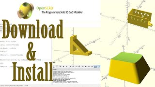 How to Download and Install OpenSCAD [upl. by Nasas]