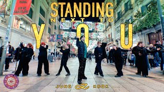 KPOP IN PUBLIC  ONE TAKE 정국 JUNG KOOK  STANDING NEXT TO YOU  Dance cover by CAIM [upl. by Em289]