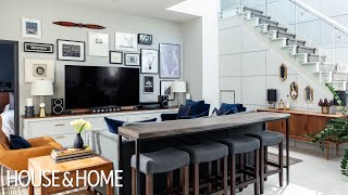 House Tour Handsome Bachelor Pad Condo [upl. by Hance772]