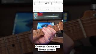 Dwight Yoakham  Guitars Cadillacs  Guitar Lesson  Intro [upl. by Munster866]